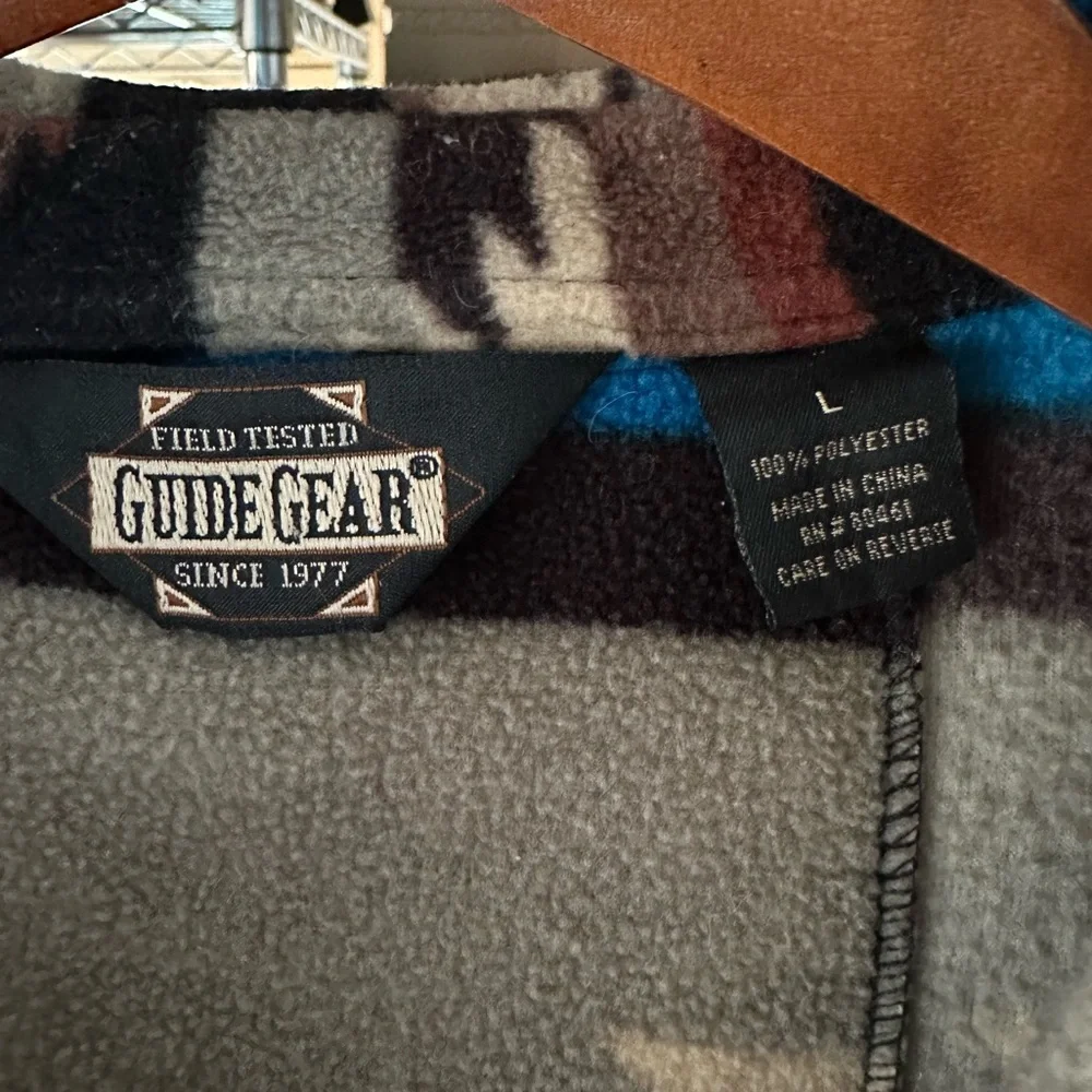 Aztec Pattern Shirt Jacket - Picture 4 of 4